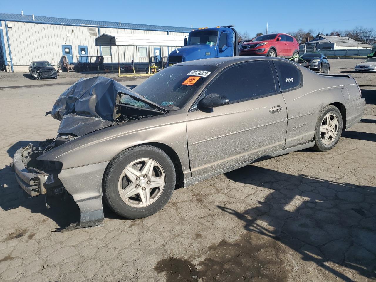 2003 Chevrolet Monte Carlo VIN 2G1WW12E039274759 - Copart auction photo