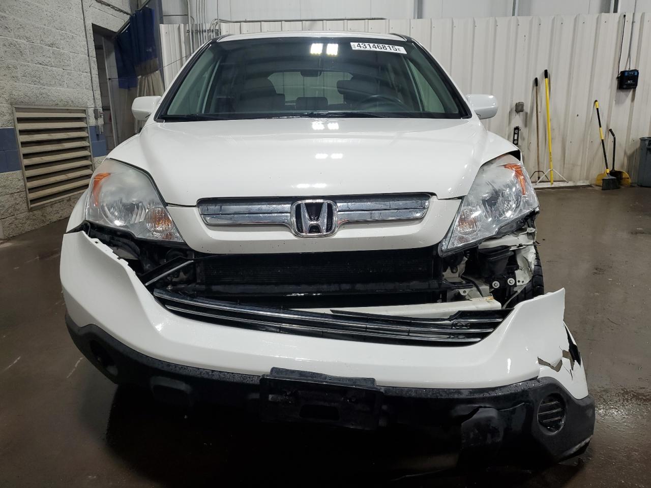 2009 Honda CR-V VIN 5J6RE48719L070484 Copart auction photo, front end damage thumbnail 5