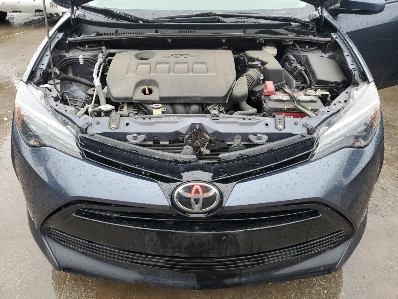 2018 Toyota Corolla VIN 5YFBURHE7JP796383 Copart auction photo, rear end damage thumbnail 11