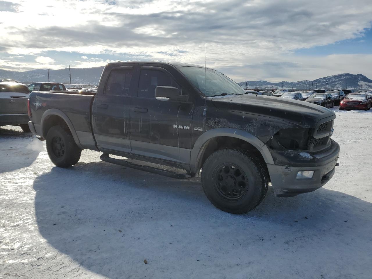 2010 Dodge RAM VIN 1D7RV1GT2AS198459 Copart auction photo, front end / minor dent/scratches damage thumbnail 4