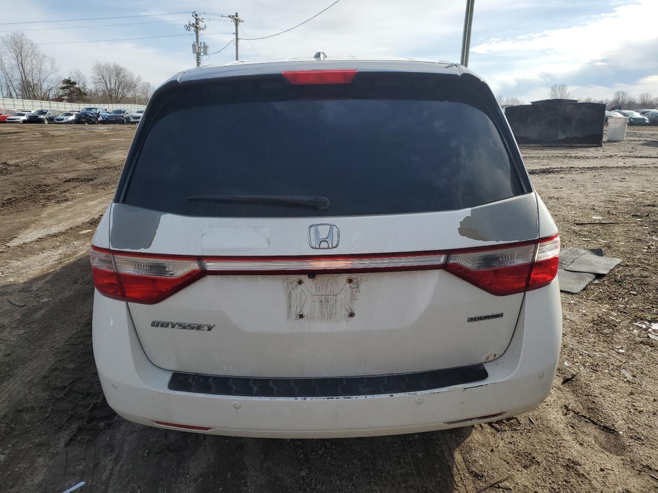 2012 Honda Odyssey VIN 5FNRL5H99CB116771 Copart auction photo, side / mechanical damage thumbnail 7