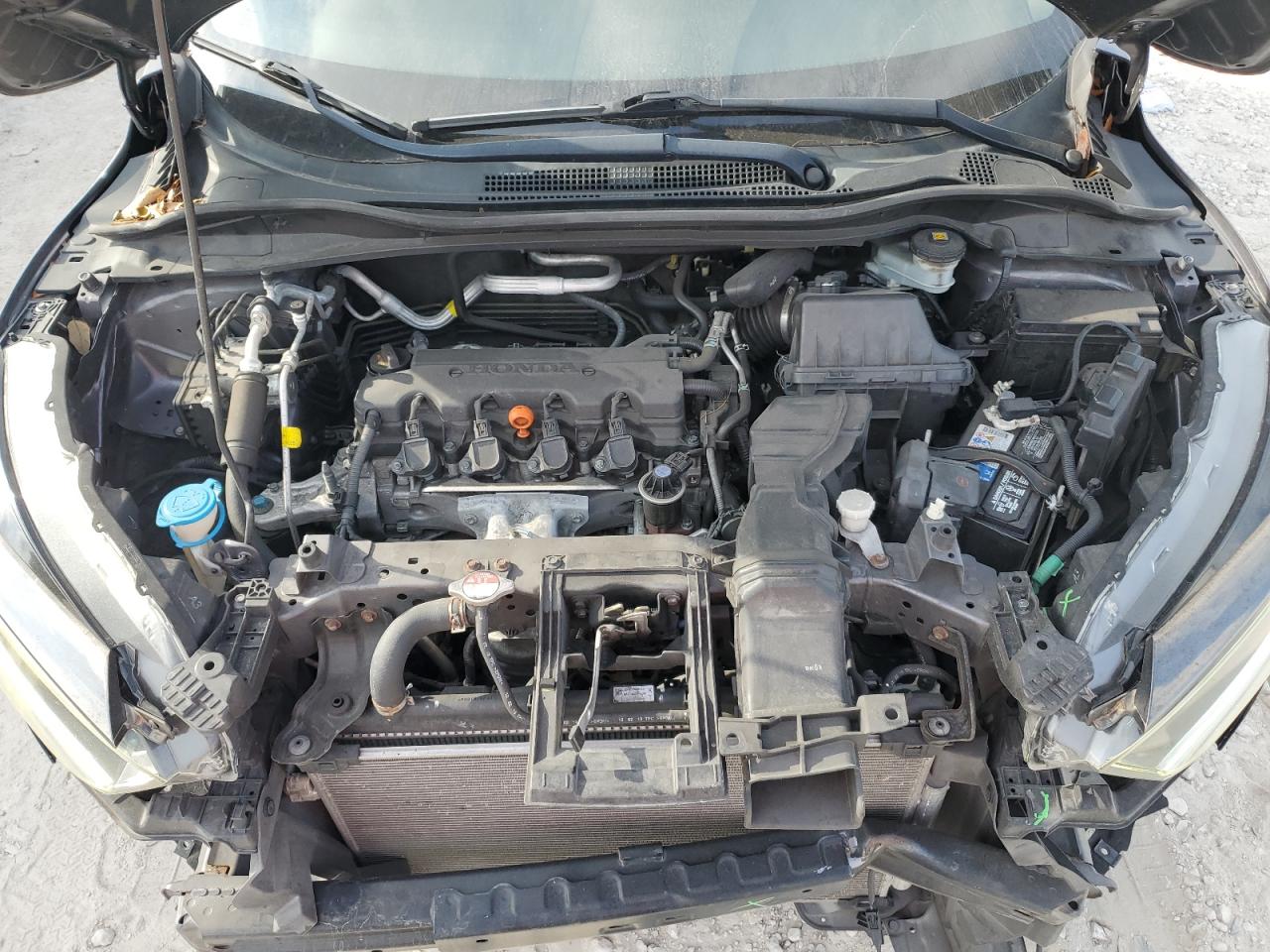 2019 Honda HR-V VIN 3CZRU5H16KM722296 Copart auction photo, all over / minor dent/scratches damage thumbnail 12