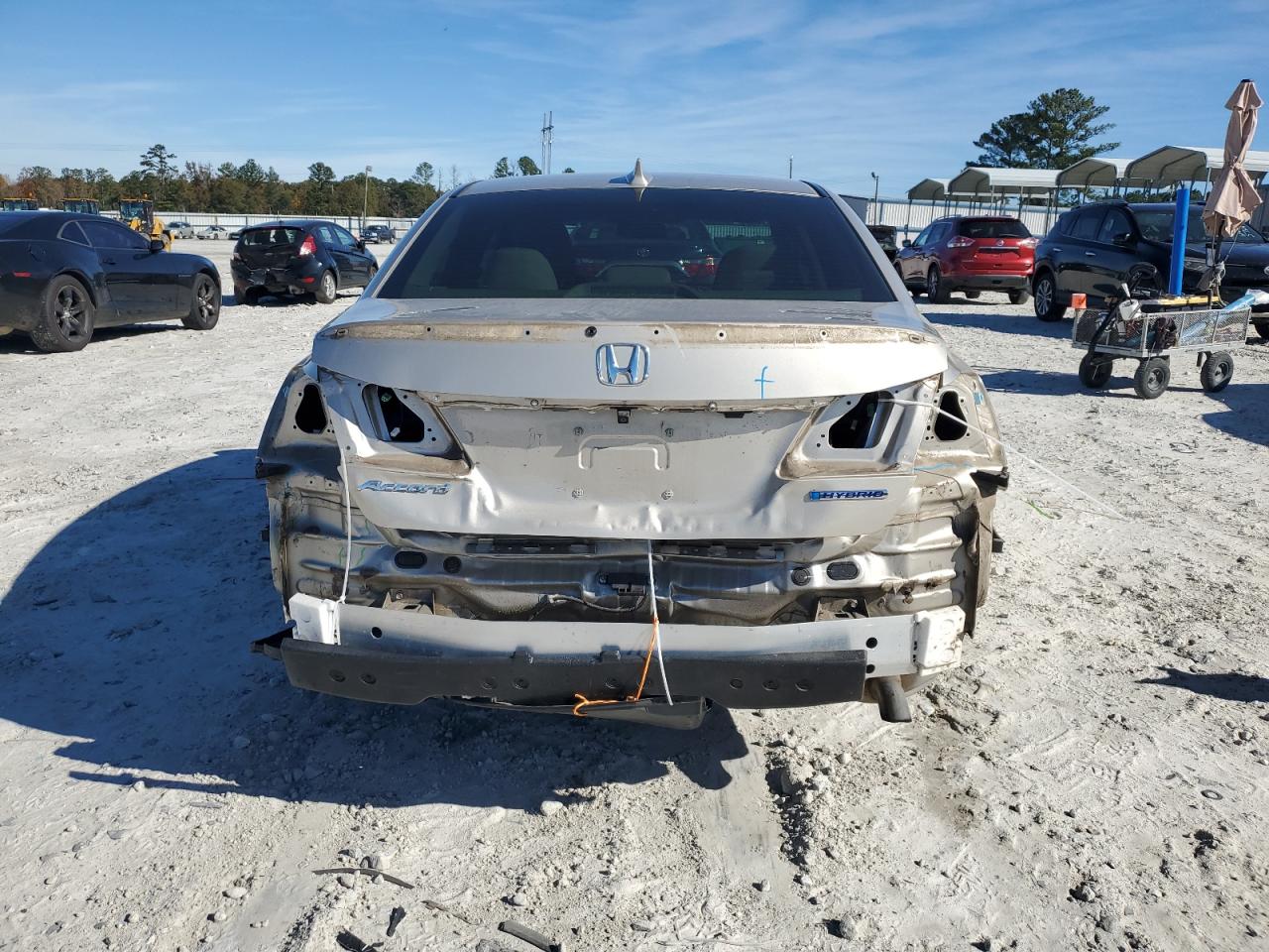 2015 Honda Accord VIN 1HGCR6F38FA000016 Copart auction photo, rear end damage thumbnail 6
