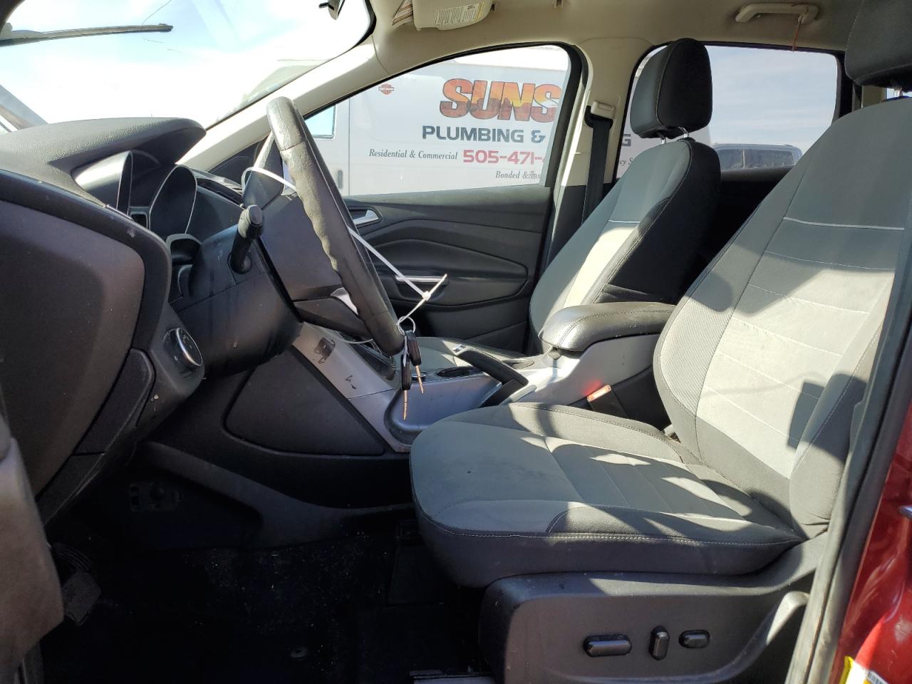 2015 Ford Escape VIN 1FMCU9G91FUB06626 Copart auction photo, front end / side damage thumbnail 7