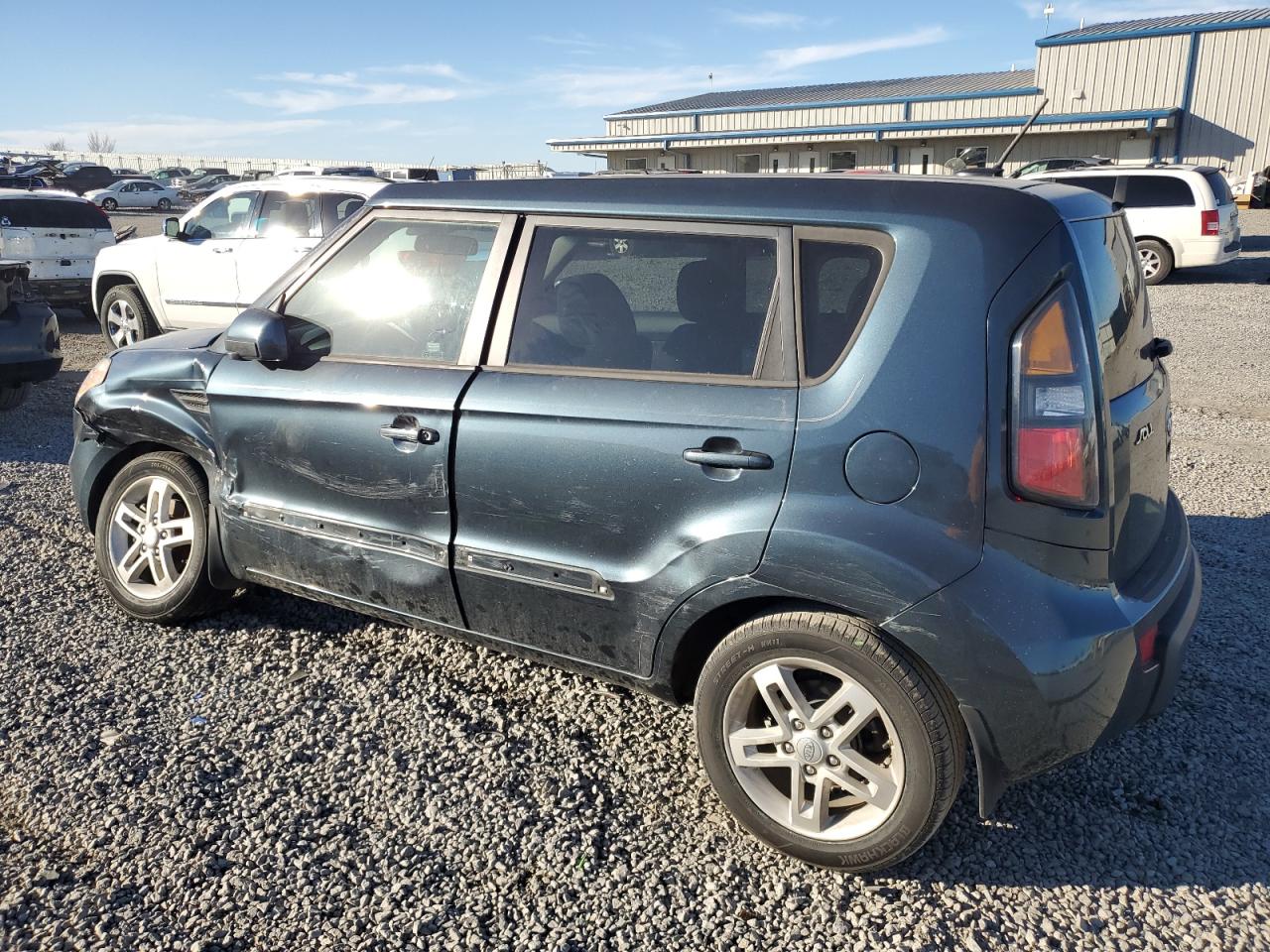 2011 KIA Soul VIN KNDJT2A22B7322320 Copart auction photo, side damage thumbnail 2