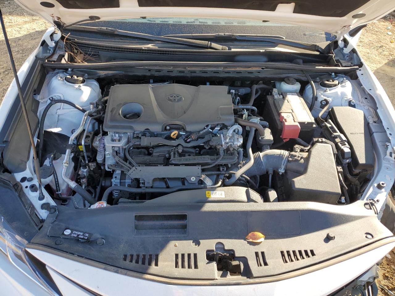 2022 Toyota Camry VIN 4T1C11AK3NU638335 Copart auction photo, front end damage thumbnail 13