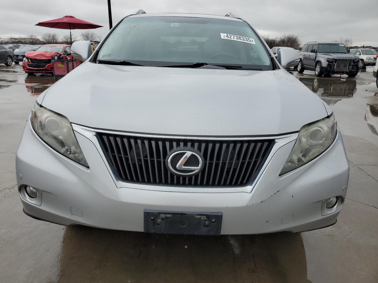 2010 Lexus RX VIN 2T2ZK1BA5AC022849 Copart auction photo, rear end / side damage thumbnail 5