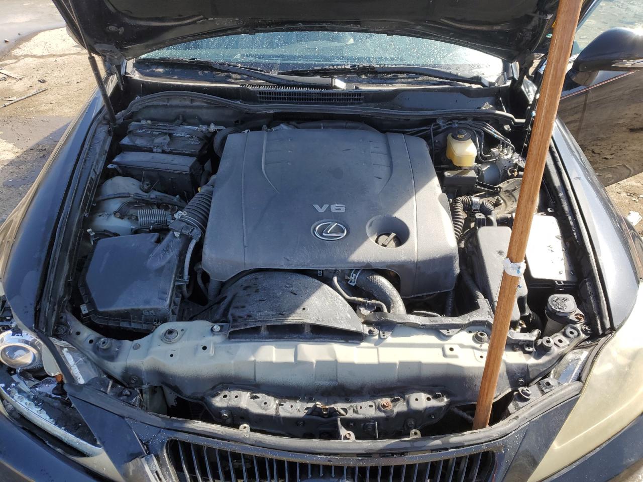 2011 Lexus IS VIN JTHCF5C24B5046621 Copart auction photo, front end / rear end damage thumbnail 11