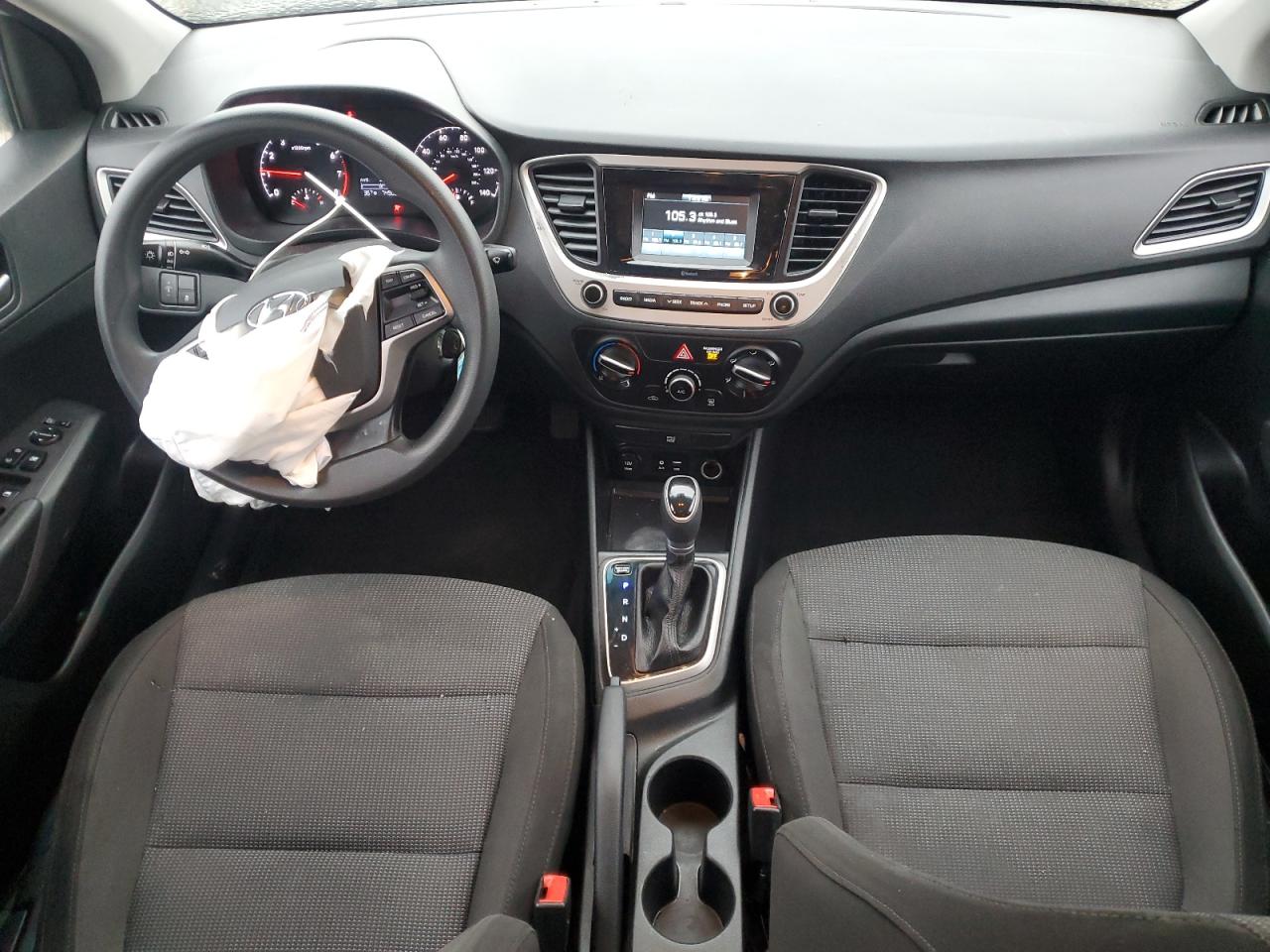 2019 Hyundai Accent VIN 3KPC24A32KE068818 Copart auction photo, front end damage thumbnail 8