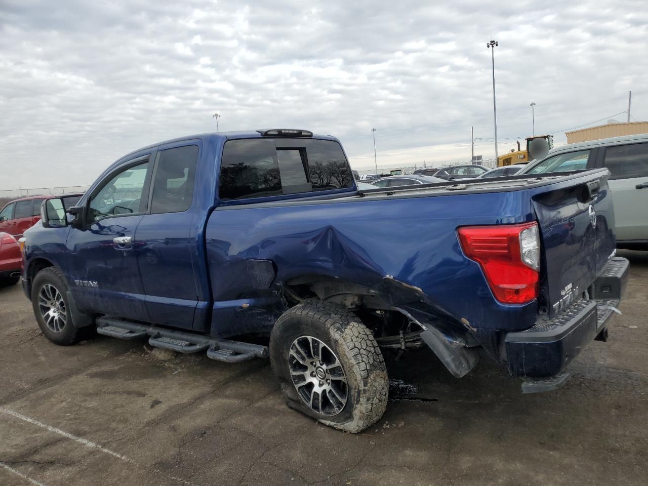 2021 Nissan Titan VIN 1N6AA1CD1MN505203 Copart auction photo, rear end / undercarriage damage thumbnail 2