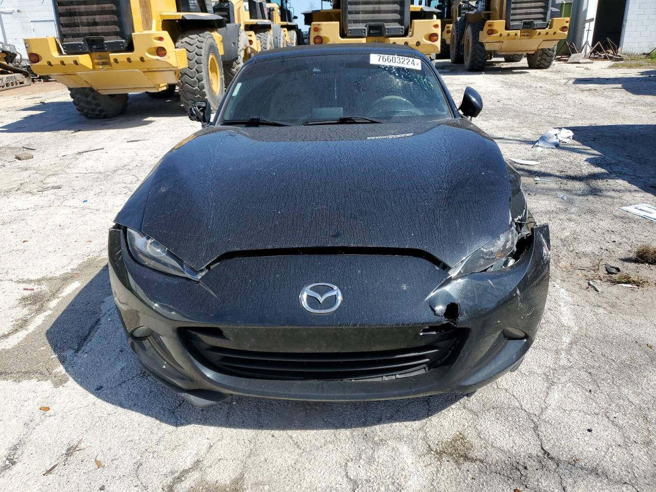 2016 Mazda MX-5 VIN JM1NDAD73G0102149 Copart auction photo, all over / side damage thumbnail 5