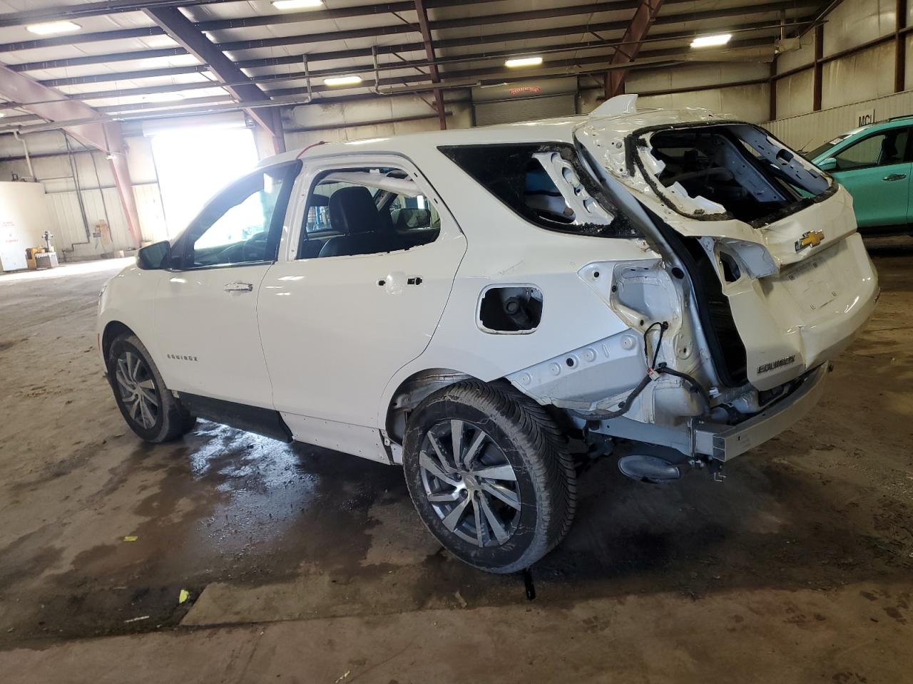 2022 Chevrolet Equinox VIN 3GNAXXEV5NS117688 Copart auction photo, rear end / side damage thumbnail 2
