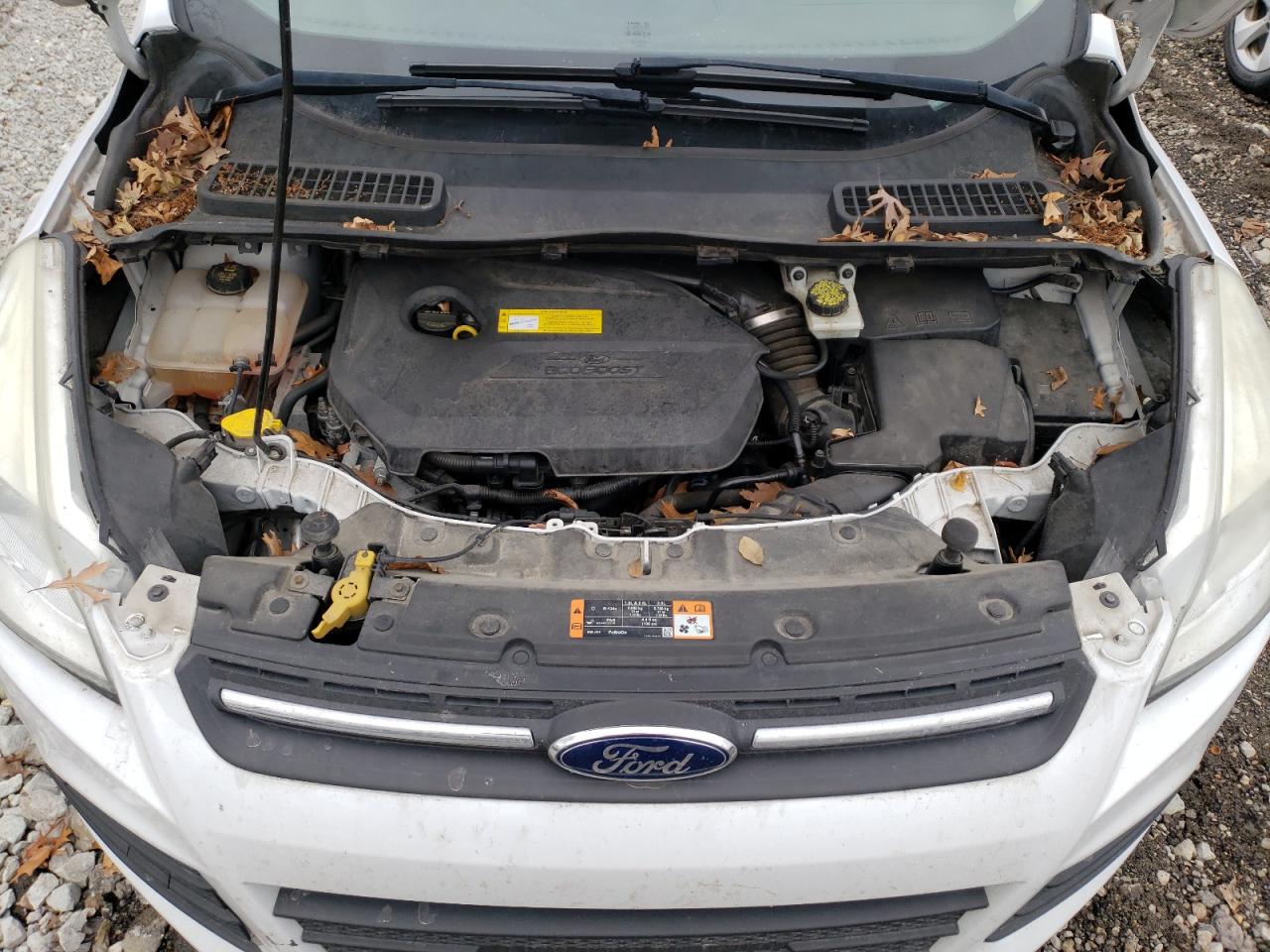 2015 Ford Escape VIN 1FMCU9GX7FUC33850 Copart auction photo, undercarriage / side damage thumbnail 12