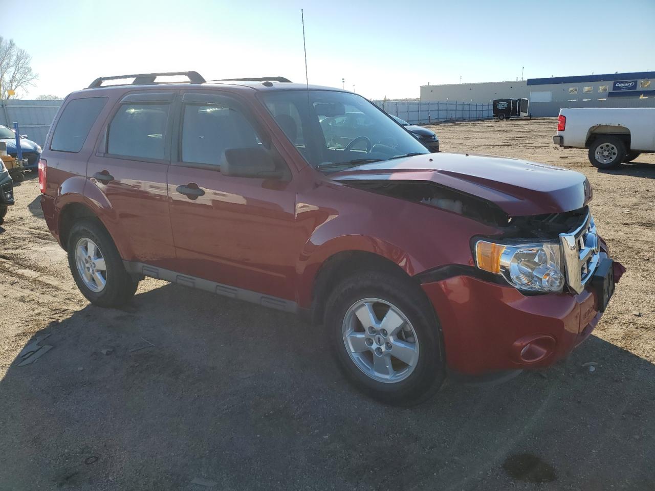 2010 Ford Escape VIN 1FMCU0D70AKA31419 Copart auction photo, front end damage thumbnail 4