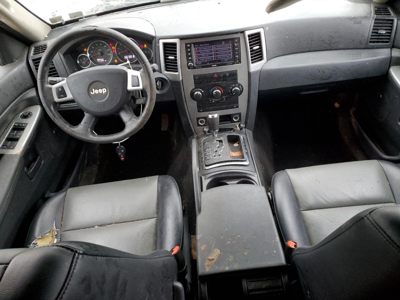 2008 Jeep Grand Cherokee VIN 1J8GR48K48C136510 Copart auction photo, rollover / undercarriage damage thumbnail 8