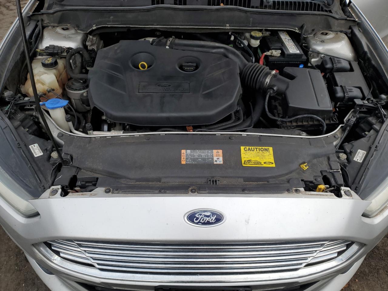 2014 Ford Fusion VIN 3FA6P0H97ER288234 Copart auction photo, side / front end damage thumbnail 11