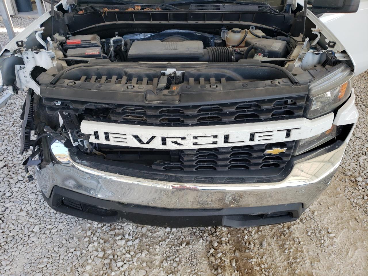 2021 Chevrolet Silverado VIN 3GCNWAEF4MG410406 Copart auction photo, front end / side damage thumbnail 11