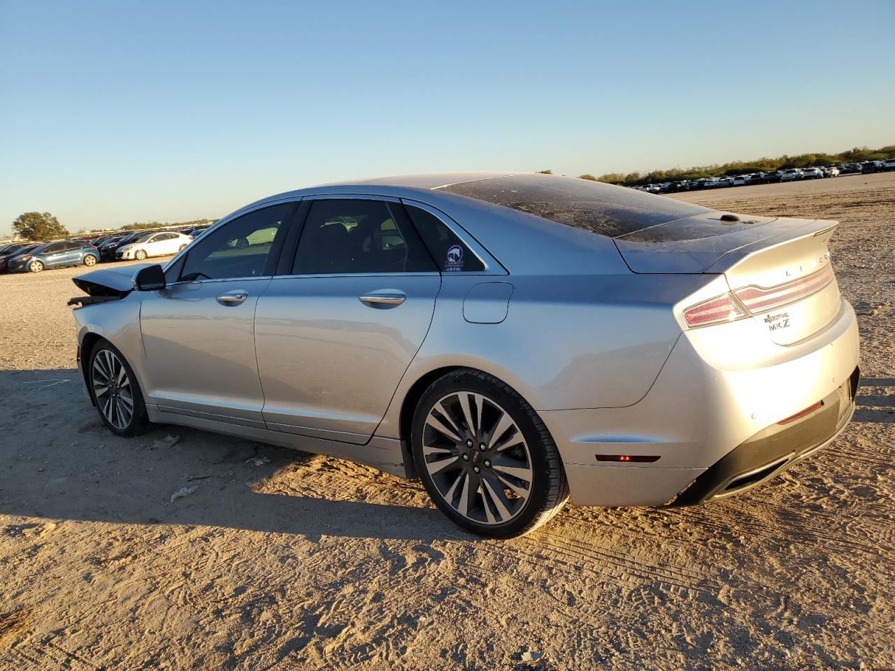 2017 Lincoln MKZ VIN 3LN6L5LU3HR637906 Copart auction photo, front end / mechanical damage thumbnail 2