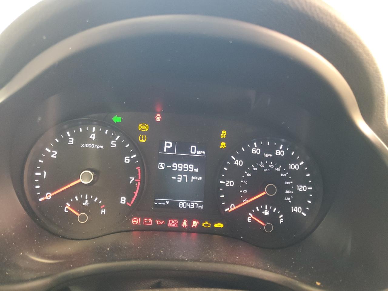 2022 KIA Rio VIN 3KPA24AD7NE465915 Copart auction photo, front end / side damage thumbnail 9