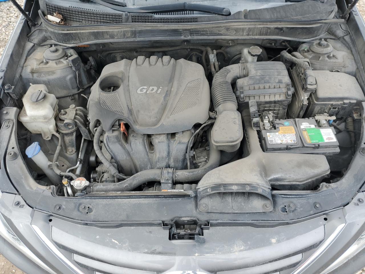2014 Hyundai Sonata VIN 5NPEB4AC6EH941883 Copart auction photo, undercarriage damage thumbnail 11