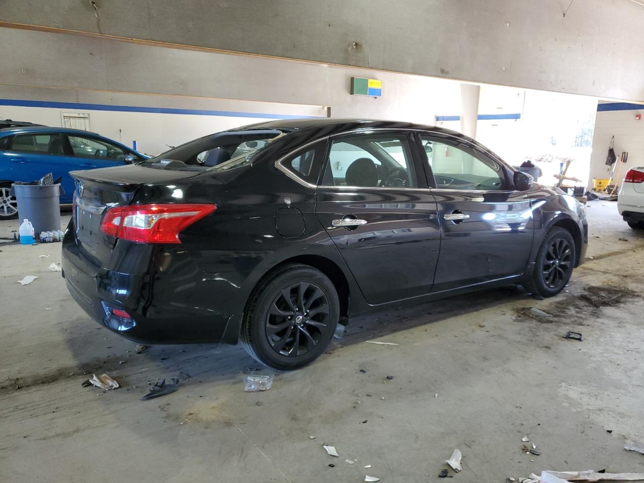 2018 Nissan Sentra VIN 3N1AB7AP0JY239450 Copart auction photo, rear end / front end damage thumbnail 3