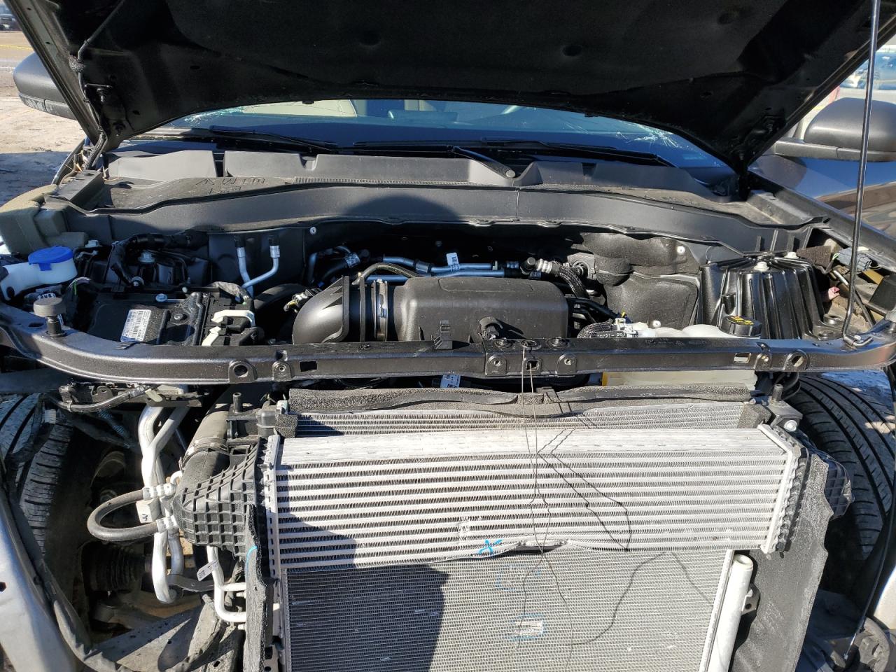 2022 Ford Explorer VIN 1FMSK8DH1NGC04091 Copart auction photo, front end damage thumbnail 11
