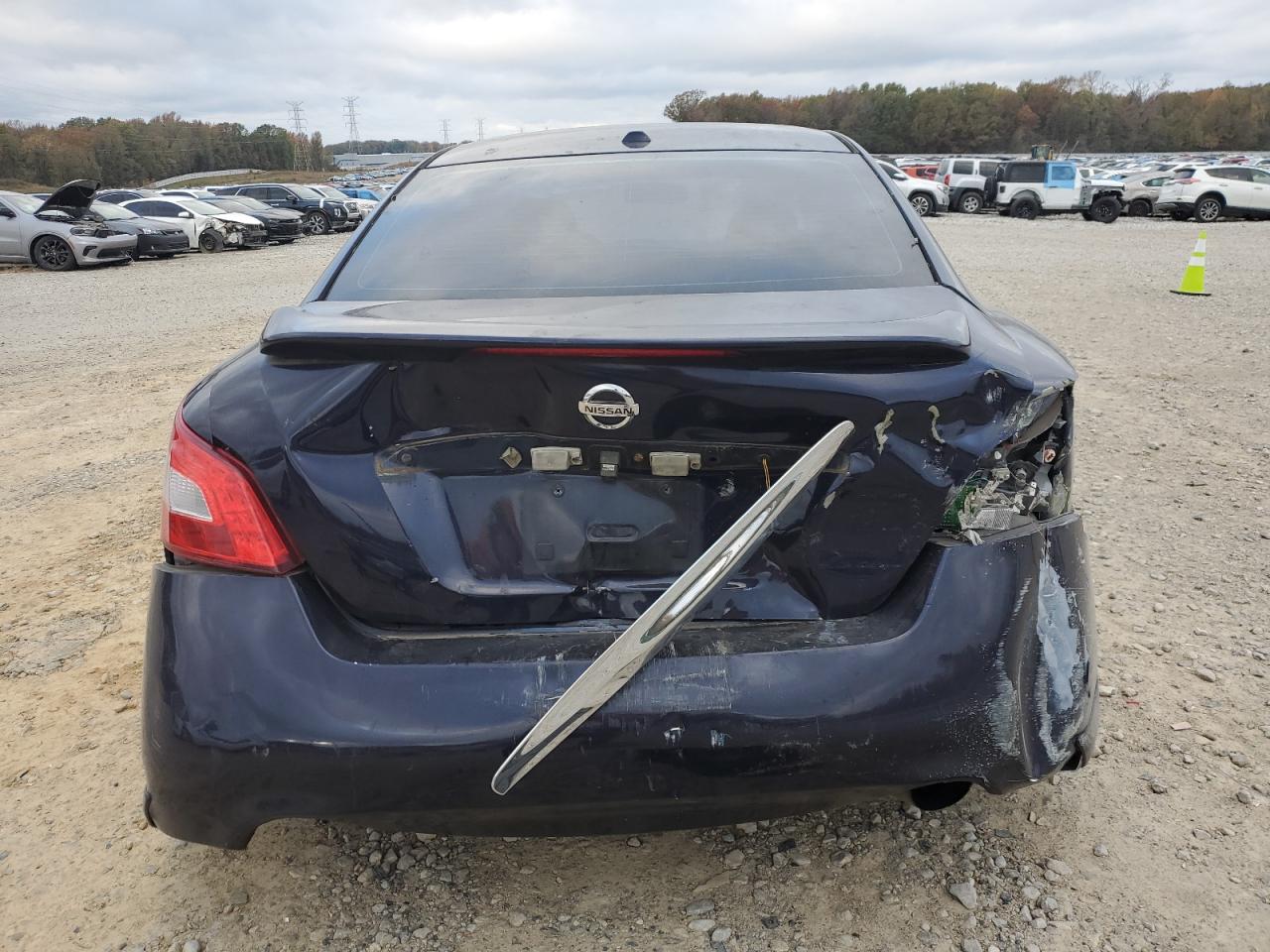 2009 Nissan Maxima VIN 1N4AA51E49C832421 Copart auction photo, rear end damage thumbnail 6