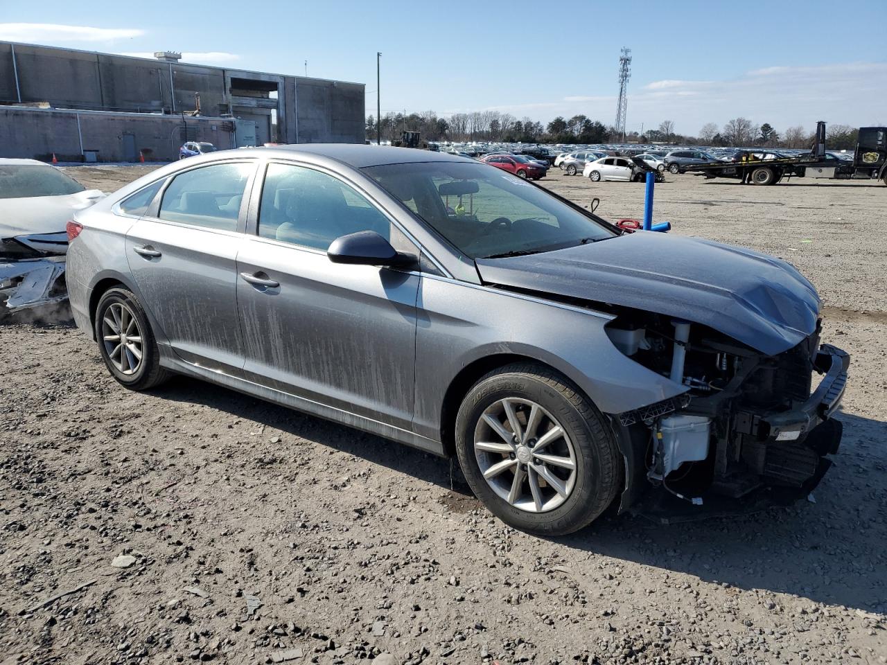 2018 Hyundai Sonata VIN 5NPE24AF2JH622856 Copart auction photo, front end damage thumbnail 4