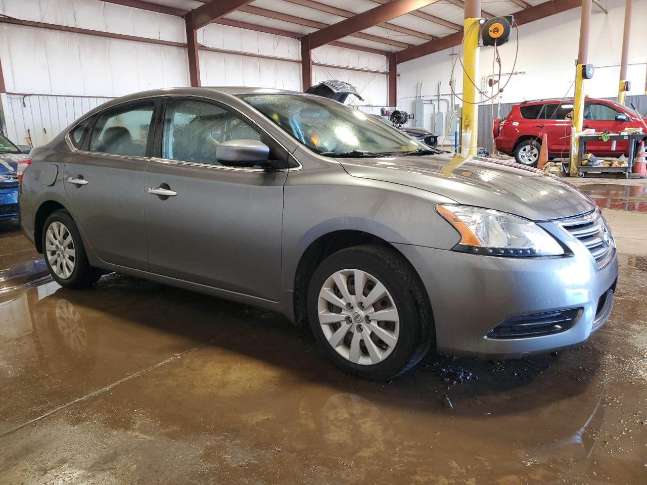 2015 Nissan Sentra VIN 3N1AB7AP5FY275271 Copart auction photo, front end damage thumbnail 4
