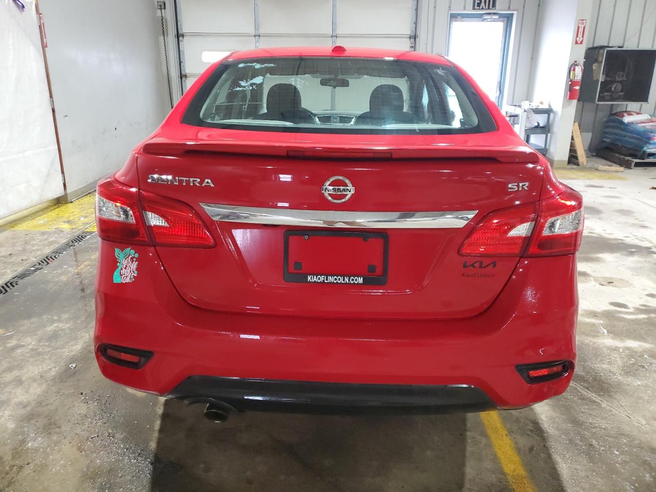 2019 Nissan Sentra VIN 3N1AB7AP6KY320812 Copart auction photo, front end damage thumbnail 6