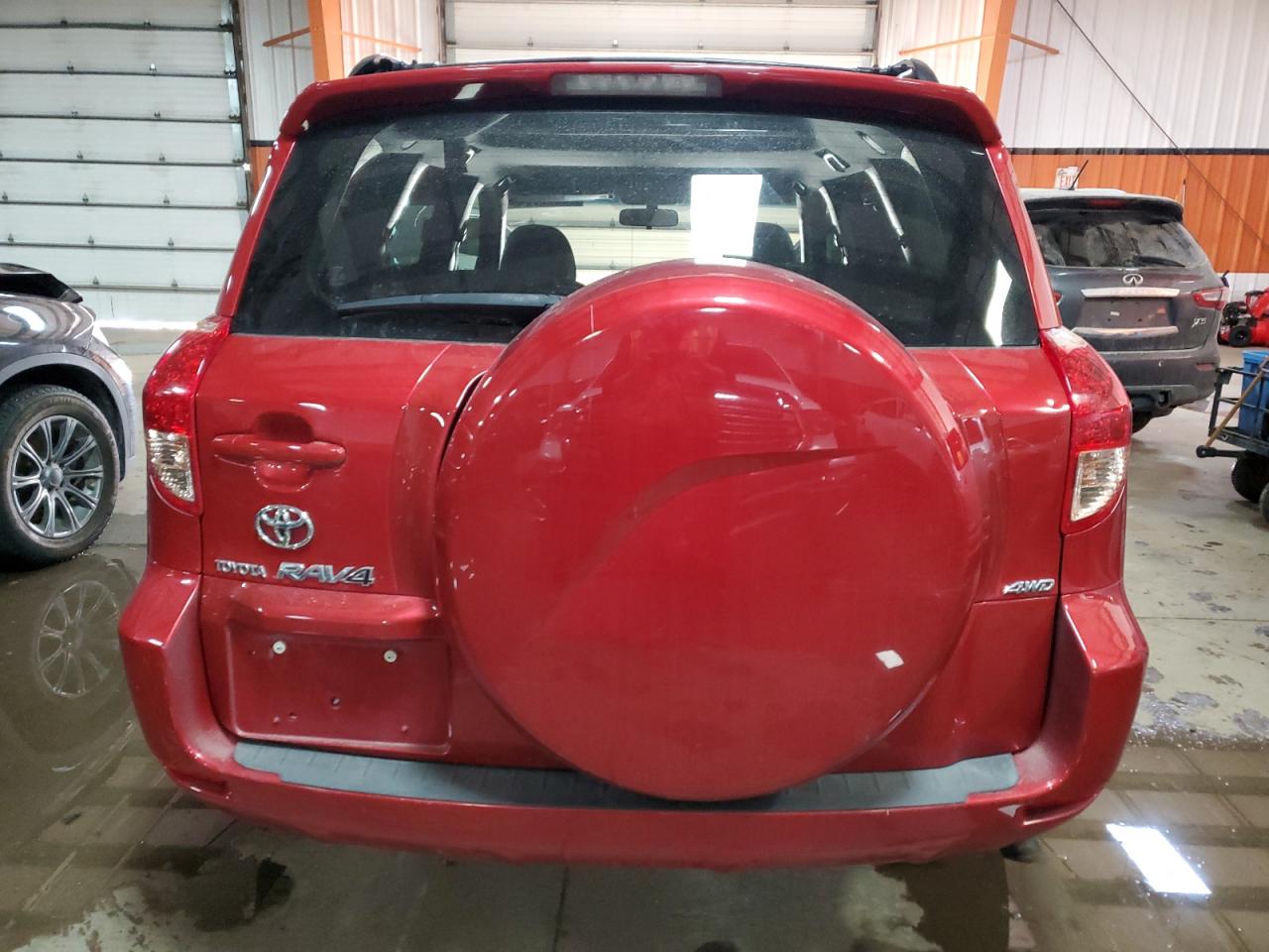 2007 Toyota RAV 4 VIN JTMBK31V575025178 Copart auction photo, hail / front end damage thumbnail 6