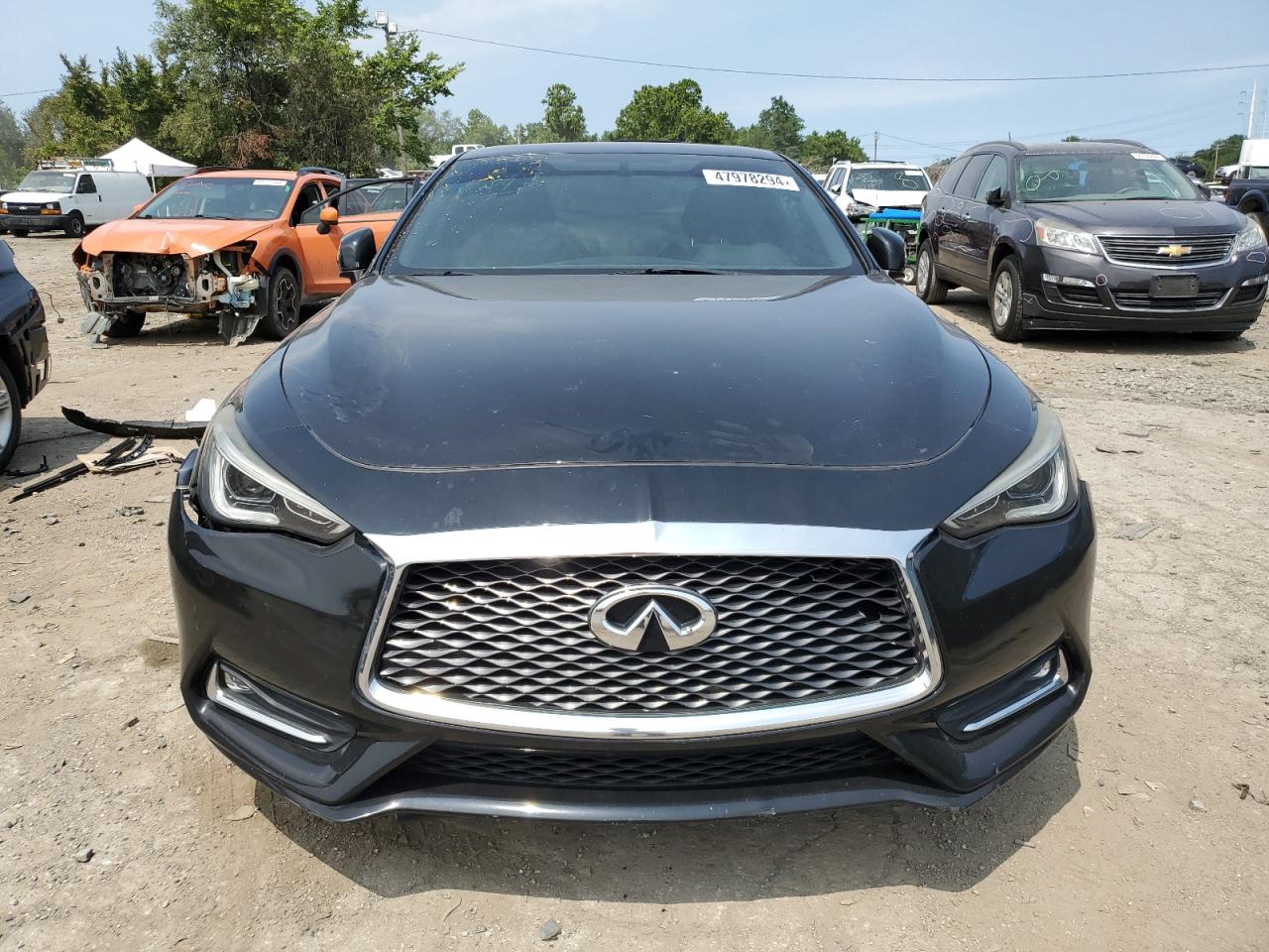 2017 Infiniti Q60 VIN JN1CV7EK6HM110446 Copart auction photo, minor dent/scratches damage thumbnail 5