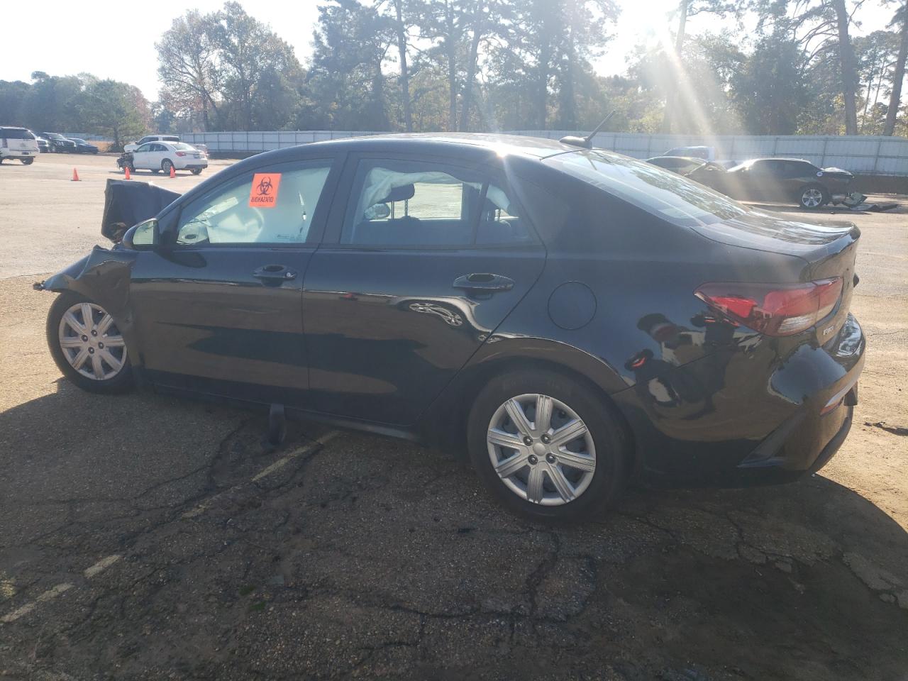 2023 KIA Rio VIN 3KPA24AD6PE621767 Copart auction photo, front end damage thumbnail 2