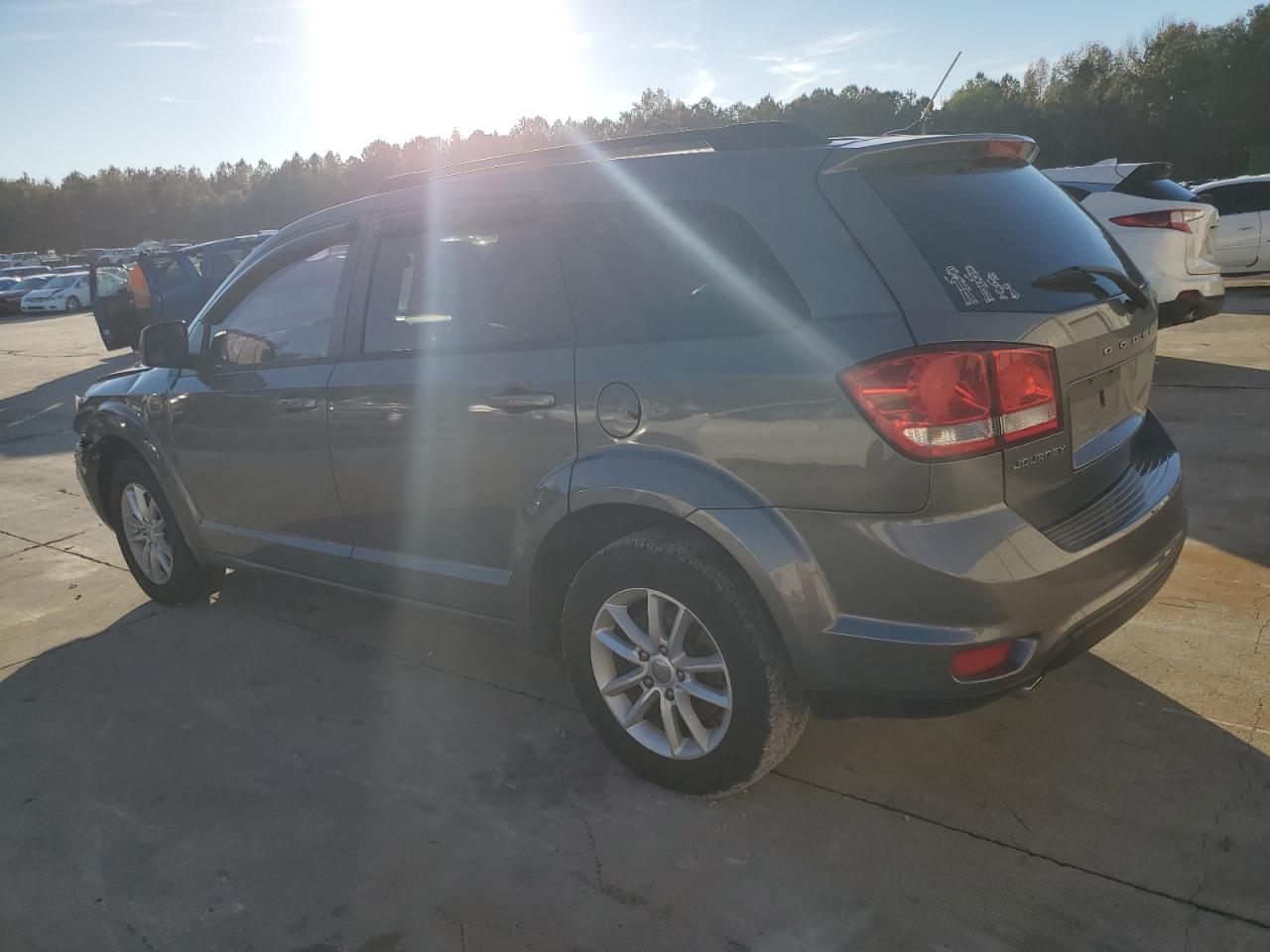 2013 Dodge Journey VIN 3C4PDCBG1DT677095 Copart auction photo, front end damage thumbnail 2