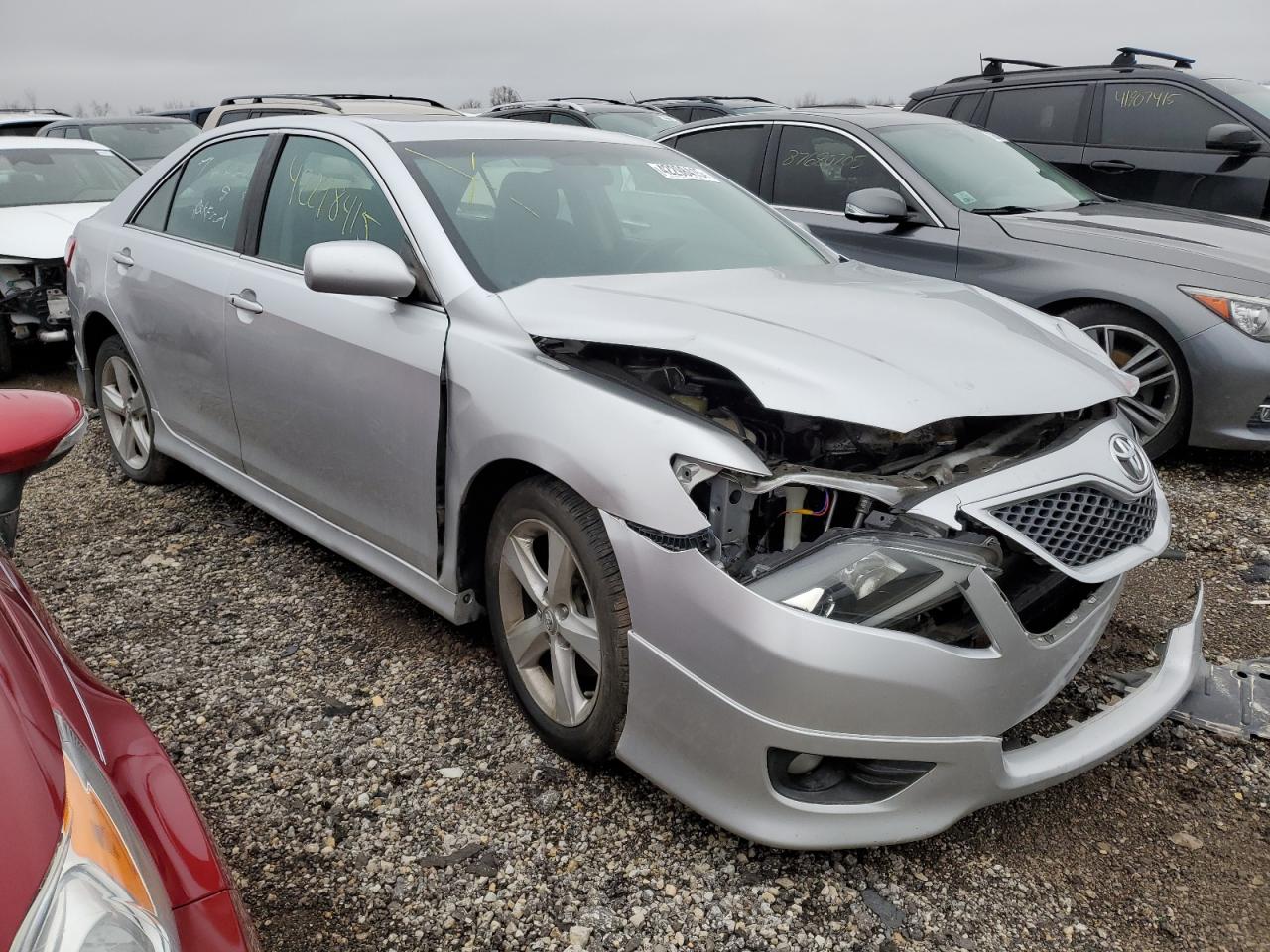 2010 Toyota Camry VIN 4T1BF3EK7AU527008 Copart auction photo, mechanical / front end damage thumbnail 4