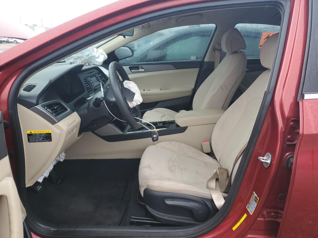 2015 Hyundai Sonata VIN 5NPE24AF4FH238830 Copart auction photo, front end damage thumbnail 7