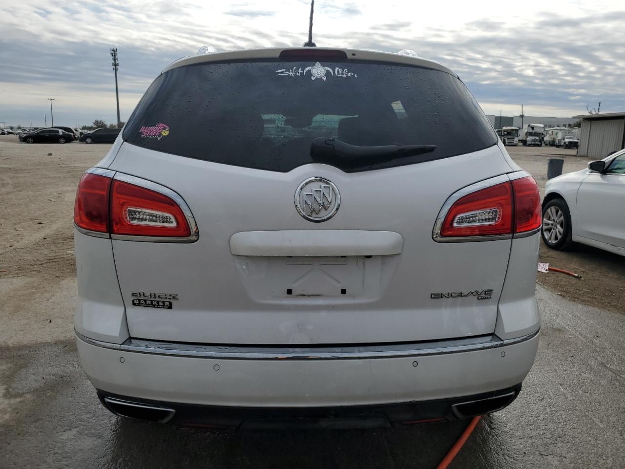 2016 Buick Enclave VIN 5GAKVCKD5GJ228741 Copart auction photo, front end / side damage thumbnail 6