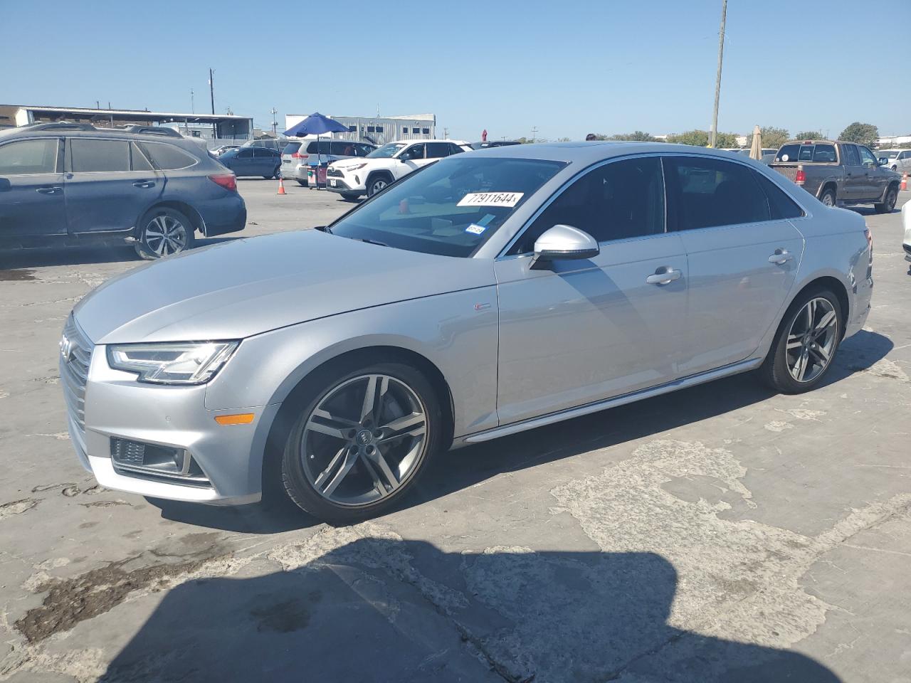 2018 Audi A4 VIN WAUFNAF46JA062345