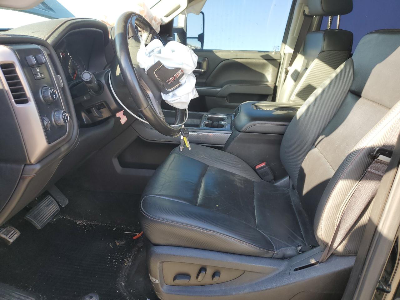 2016 GMC Sierra VIN 1GT12TEG0GF292441 Copart auction photo, front end / undercarriage damage thumbnail 7