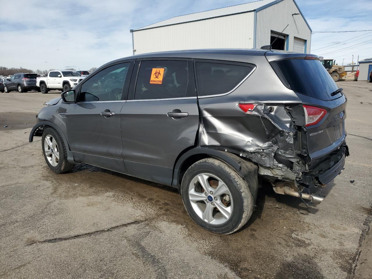2014 Ford Escape VIN 1FMCU0GX4EUE13796 Copart auction photo, all over damage thumbnail 2