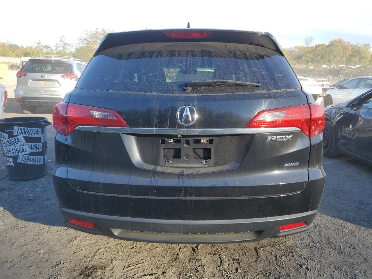 2015 Acura RDX VIN 5J8TB4H32FL018294 Copart auction photo, front end damage thumbnail 6