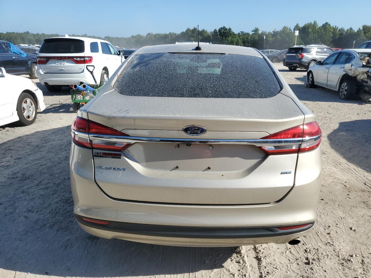 2017 Ford Fusion VIN 3FA6P0H79HR402883 Copart auction photo, front end damage thumbnail 6