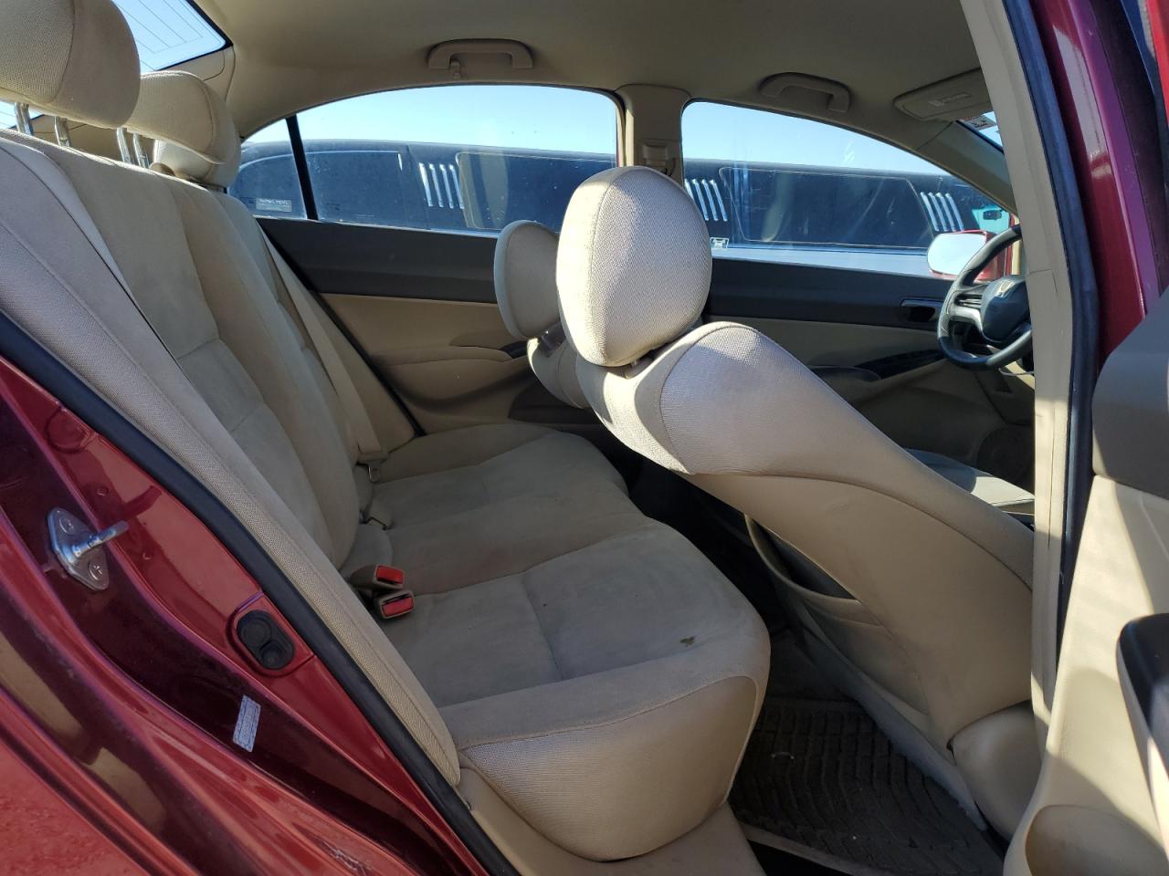 2007 Honda Civic VIN 1HGFA16507L000106 Copart auction photo, side damage thumbnail 10