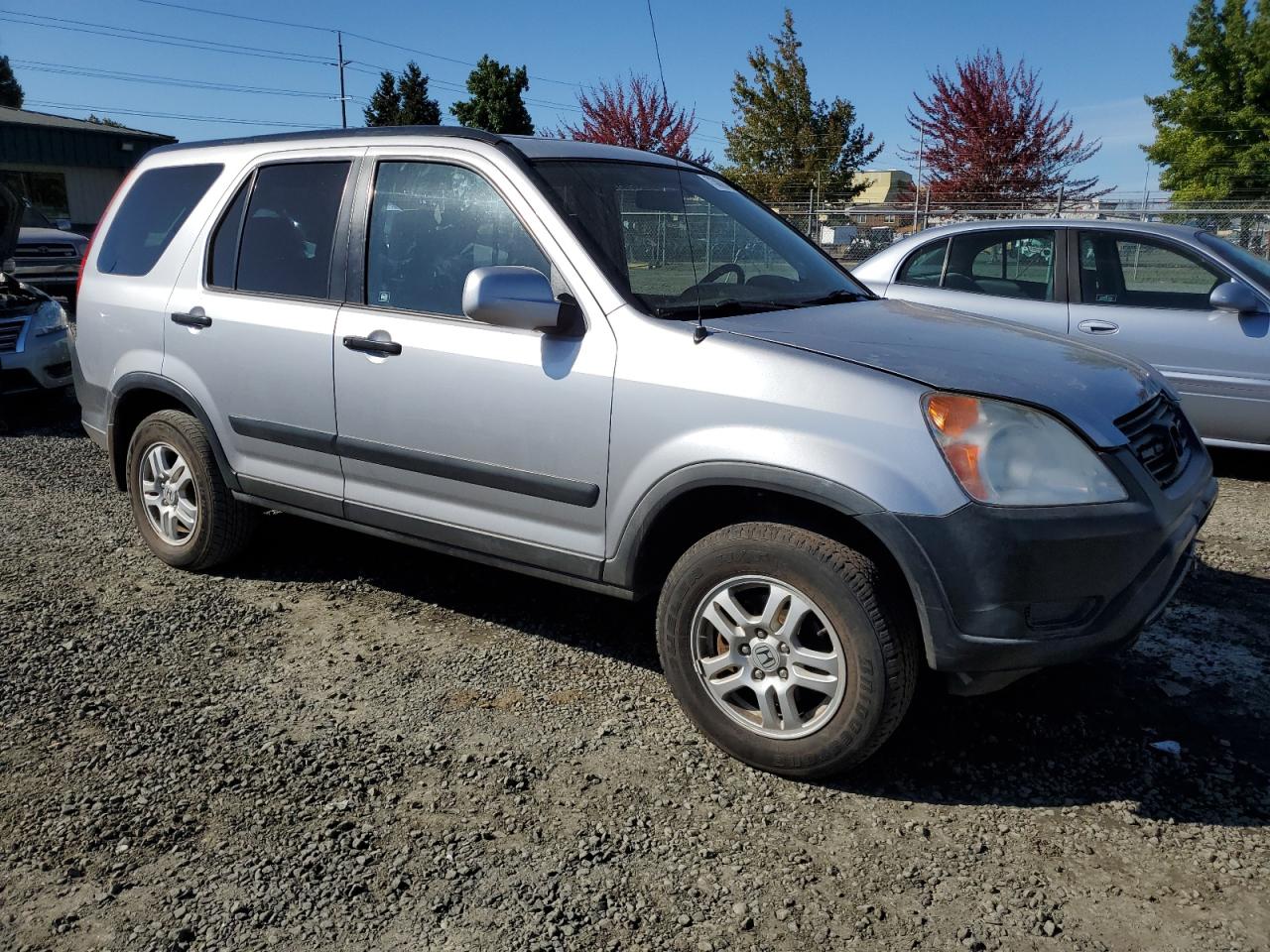 2004 Honda CR-V VIN JHLRD78894C038199 Copart auction photo, side / front end damage thumbnail 4