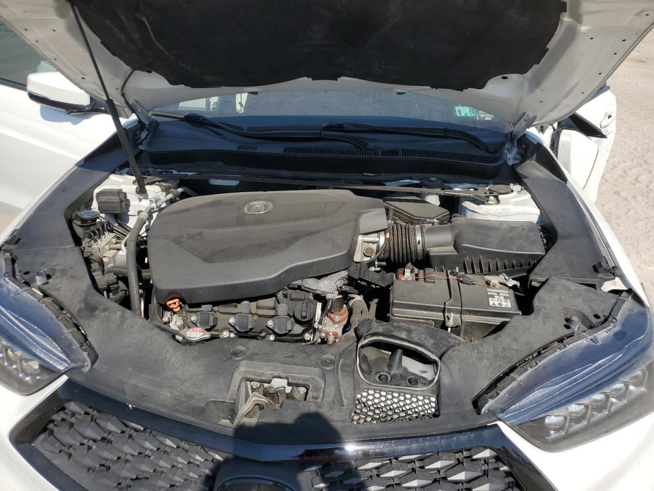 2019 Acura TLX VIN 19UUB2F66KA009075 Copart auction photo, side damage thumbnail 11