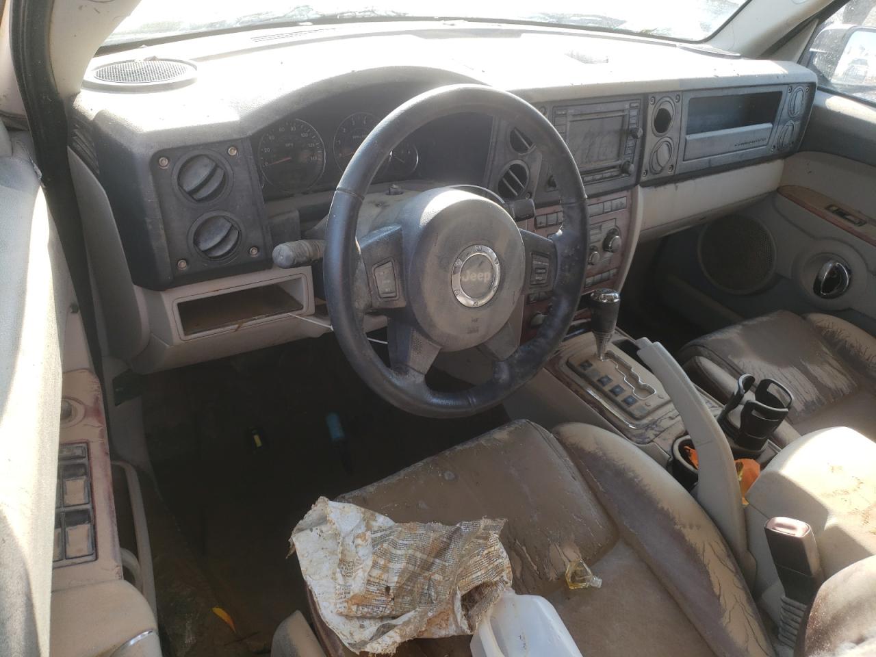 2006 Jeep Commander VIN 1J8HG58226C219530 Copart auction photo, water/flood damage thumbnail 8