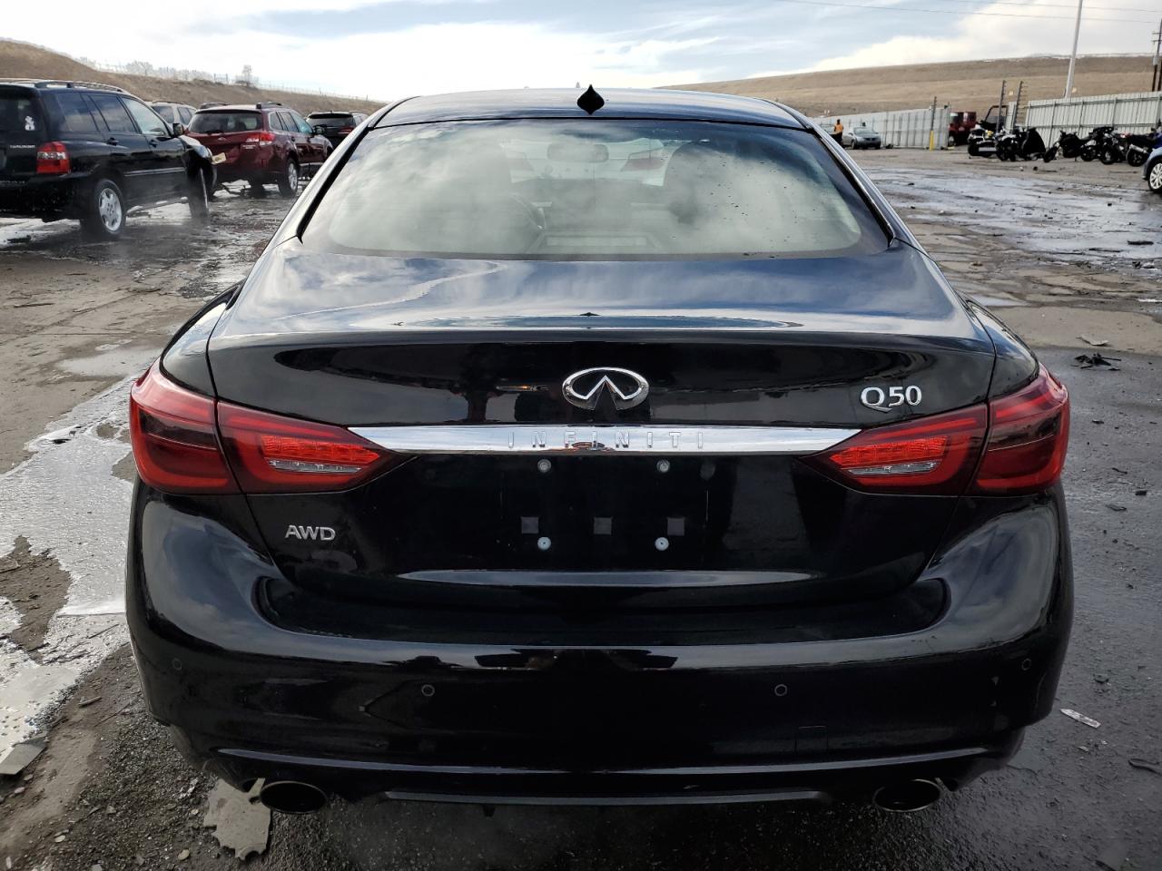 2021 Infiniti Q50 VIN JN1EV7BR6MM751133 Copart auction photo, front end damage thumbnail 6