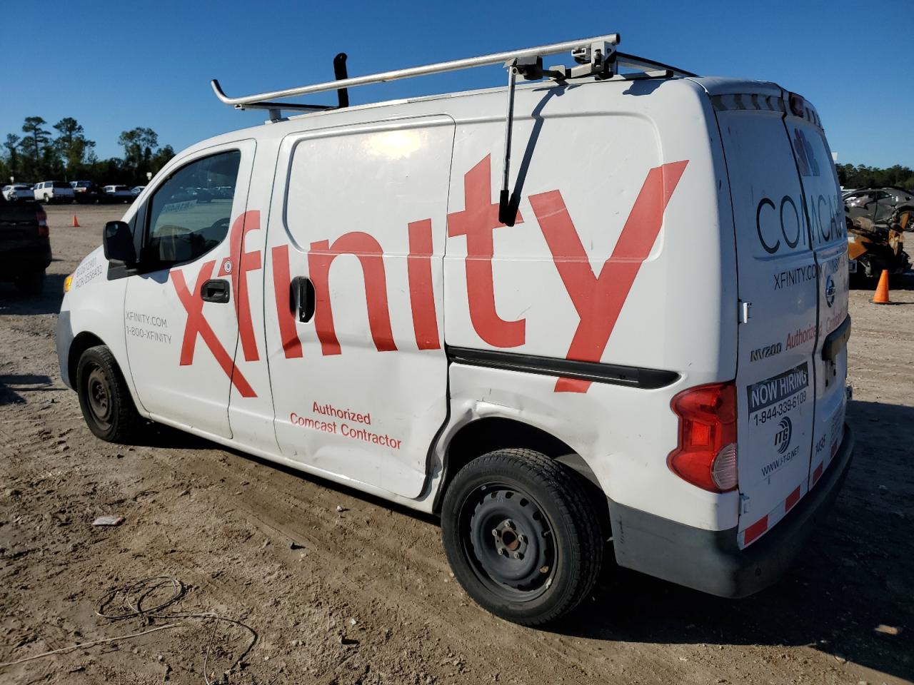 2017 Nissan NV VIN 3N6CM0KN1HK704316 Copart auction photo, side damage thumbnail 2