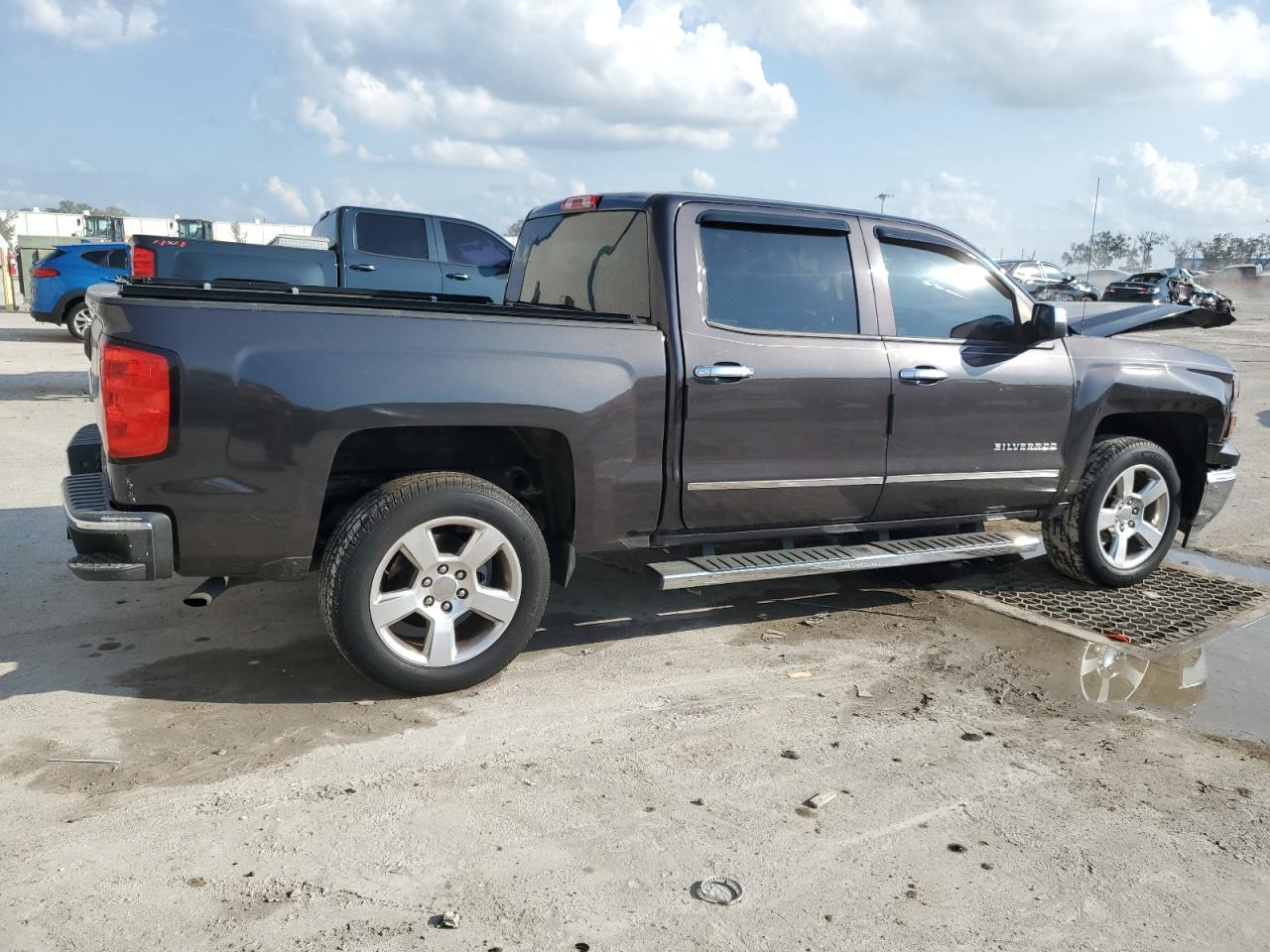 2014 Chevrolet Silverado VIN 3GCPCREC5EG477183 Copart auction photo, front end damage thumbnail 3