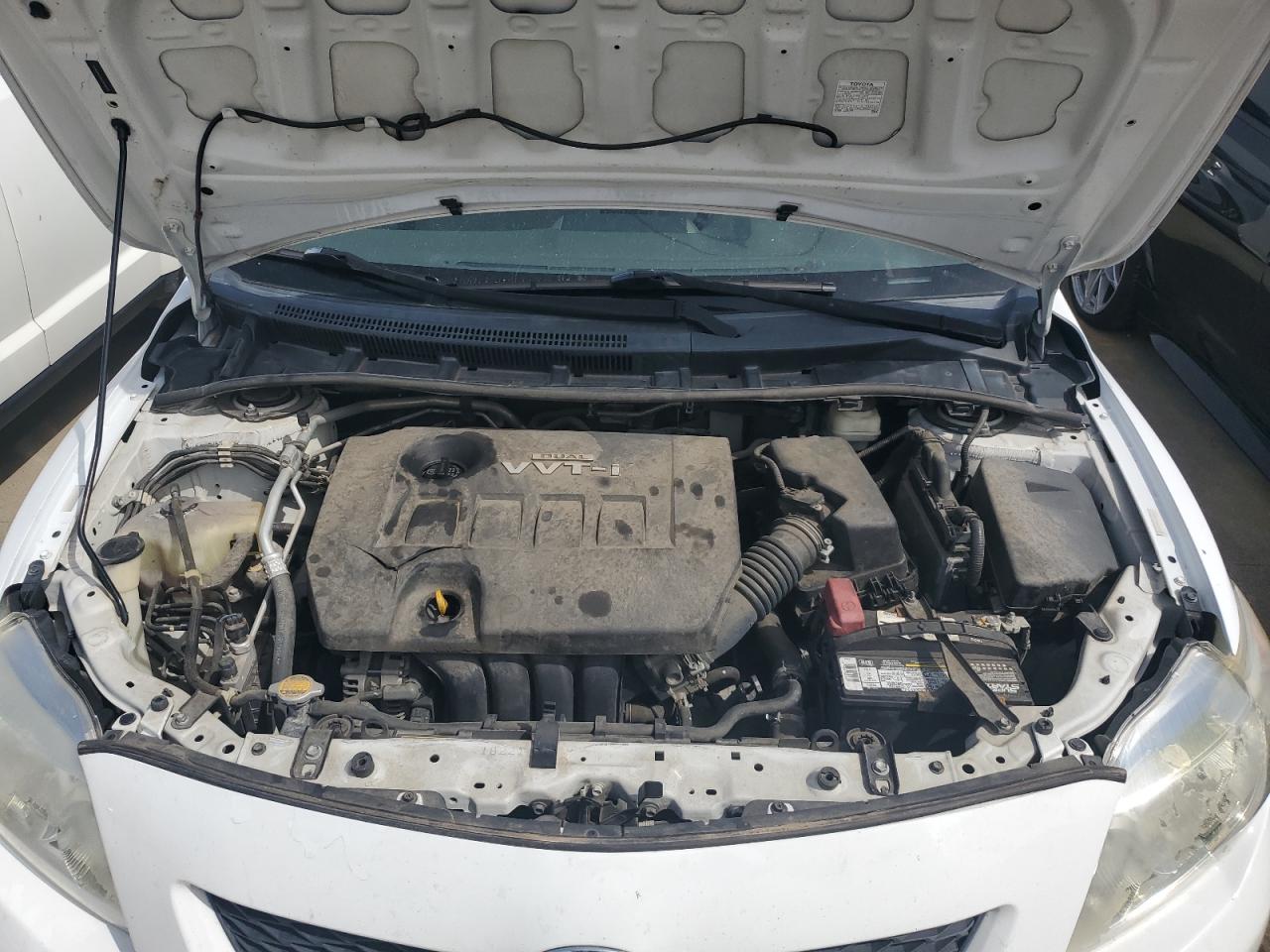2010 Toyota Corolla VIN 1NXBU4EE0AZ319297 Copart auction photo, side / hail damage thumbnail 11